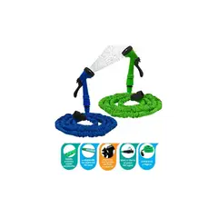 GENERICO - Manguera Flexible Expandible 45 Metros Jardin Riego