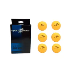 SPORT FITNESS - Pelotas Ping Pong Naranja