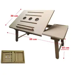 GENERICO - Mesa para Computador Graduable 55 x 32 cm madera MDF
