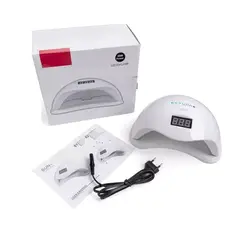 SUN - Lampara Led-Uv De Uñas Gel Profesional Secado Rapido 48 W
