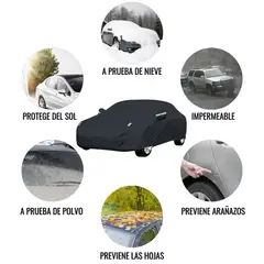 GENERICO - Forro Impermeabable para Carro Sedan Protector
