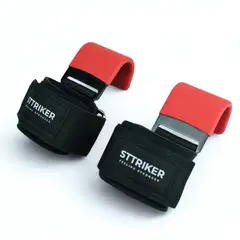 VITTORIA - Kit X2 Straps Gancho Agarre Correas Levantamiento Pesas Gym