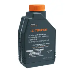TRUPER - Aceite semi sintético para motor 4 Tiempos 10w - 30 1000 ml