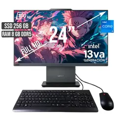 LENOVO - TODO EN UNO NEO 50A INTEL CORE I5-13420H SSD 256GB RAM 8GB LED 24 FHD