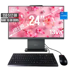LENOVO - TODO EN UNO NEO 50A INTEL CORE I5-13420H SSD 512GB RAM 16GB LED 24 FHD