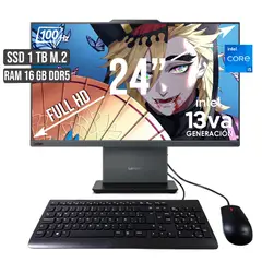 LENOVO - TODO EN UNO NEO 50A INTEL CORE I5-13420H SSD 1TB RAM 16GB LED 24 FHD