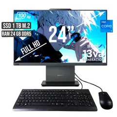 LENOVO - TODO EN UNO NEO 50A INTEL CORE I5-13420H SSD 1TB RAM 24GB LED 24 FHD