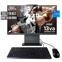 LENOVO - TODO EN UNO NEO 50A INTEL CORE I5-13420H SSD 2TB RAM 24GB LED 24 FHD