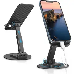 GENERICO - Soporte Base Celular Tablet Escritorio Ajustable Universal