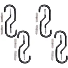 ICETOOLZ - Gancho Colgar Bicicleta Pared Techo Soporte Organizador X 4