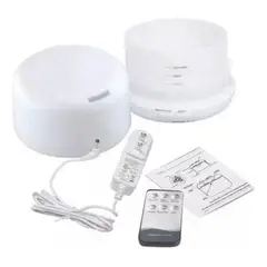 GENERICO - Humidificador Ambientador Difusor De Aroma con Luz Led + Control
