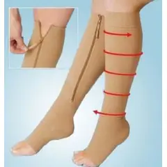 GENERAL - Medias Zip Sox Compresión Anti Varices