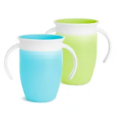 MUNCHKIN - Set x2 Vaso Antiderrame 7 Oz Miracle 360 Para Bebe