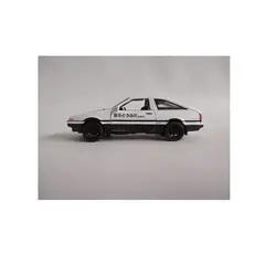 GENERICO - CARRO TOYOTA TRUENO AE86 INITIAL STAGE 2 BLANCO ESCALA 1/28…