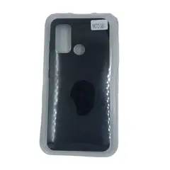 GENERICO - Forro Silicone Case compatible con Motorola G60 Negro