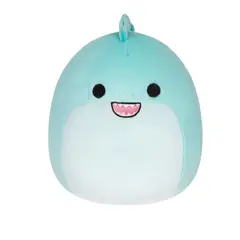 JAZWARES - Peluche 19cm Figura Anguilla Azul Celeste Squishmallows