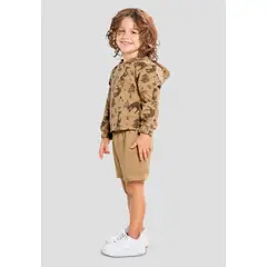 MARKETING PERSONAL - Conjunto Infantil Masculino Caramelo Mp 102051