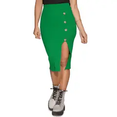 ATYPICAL - Falda Corta Mujer Verde 5441