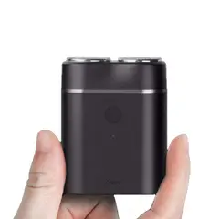 IMPORTACIONES UNIVERSO - Afeitadora Eléctrica Rotativa Recargable De 2 Hojas Kemei