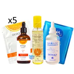 BIOAQUA - Kit facial vitamina C - Acido Hialuronico