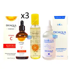 BIOAQUA - Kit vitamina C - Acido Hialuronico