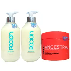 GENERICO - 2 Shampoo y Mascarilla Ancestral La Pocion