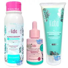 KABA - Kit capilar x3 tratamiento capilar