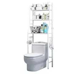 SHEN HUANG - Organizador De Baño Estantería Ahorrador De Espacio 3 Color Blanco