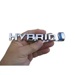 GENERICO - Emblema hybrid hibrido toyota cross rav4 yaris highlander