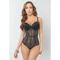 FORMAS INTIMAS - Body Mujer Negro Fi 103017