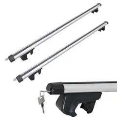 GENERICO - Barras Techo Carro Porta Equipaje O Soporte Bicicleta Univer