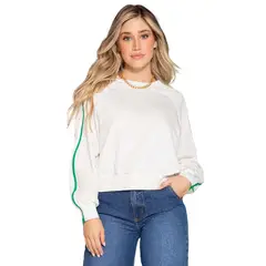 ATYPICAL - Buzo Mujer Blanco 2743
