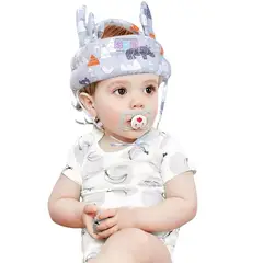 GENEBRE - Casco De Seguridad Gateo Bebe Ajustable Protector Acolchado