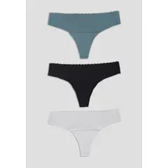 FORMAS INTIMAS - Brasilera Paq X3 Mujer Multicolor Fi 16969