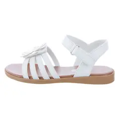 SMART FIT - Sandalias Mila Floral Para Niñas Pequeñas Smartfit Payless Blanco