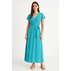 FRIOLENTA - Vestido Largo Flores ligero