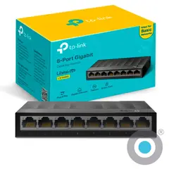 TP LINK - SWITCH LITEWAVE TP- LINK 8 PUERTOS PARA ESCRITORIO