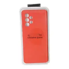 GENERICO - Forro Silicone Case compatible con Samsung A53 5g Rojo
