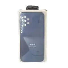 GENERICO - Forro Silicone Case Compatible con Samsung A13 4g Azul Oscuro