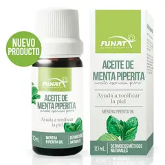 FUNAT - Aceite esencial de menta Peperita 10 ml-