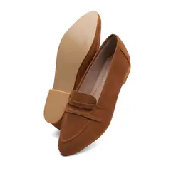 NABRIL - Mocasines clásicos punta miel