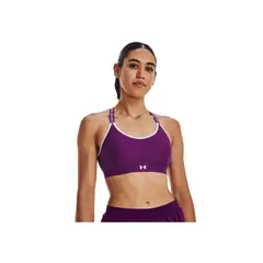 UNDER ARMOUR - Sujetador INFINITY MID COVERED Purpura MUJER 1363353-514-6PV