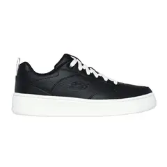 SKECHERS - TENIS NEGRO PARA DAMA SK SPORT COURT 92 ILLUSTRIOUS BLACK