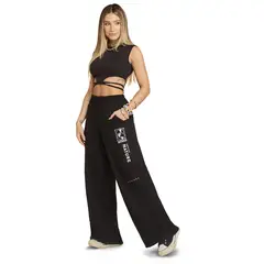 ATYPICAL - Pantalón Juvenil Negro 9582