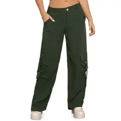 ATYPICAL - Pantalón Mujer Verde 3461