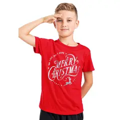 MARKETING PERSONAL - Camiseta Infantil Masculino Rojo Mp 3806