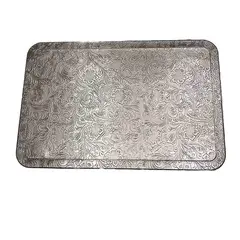 BURICA - INDIVIDUAL PLATEADO ARABESCOS 30X45CM