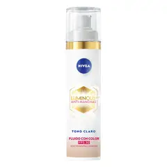 NIVEA - CC Fluido 3-en-1 Luminous 630 SPF 50 40 ml Tono Claro