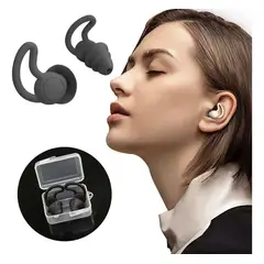 BOUN - Tapones Oidos Antiruido Proteccion Auditiva Silicona Nano Suaves Pro