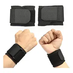 BOUN - Muñequeras Deportivas Transpirables X2 Protector Carpiano